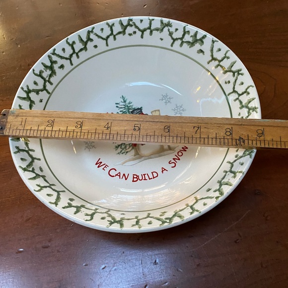 Pottery Holiday Bowl - Picture 5 of 6